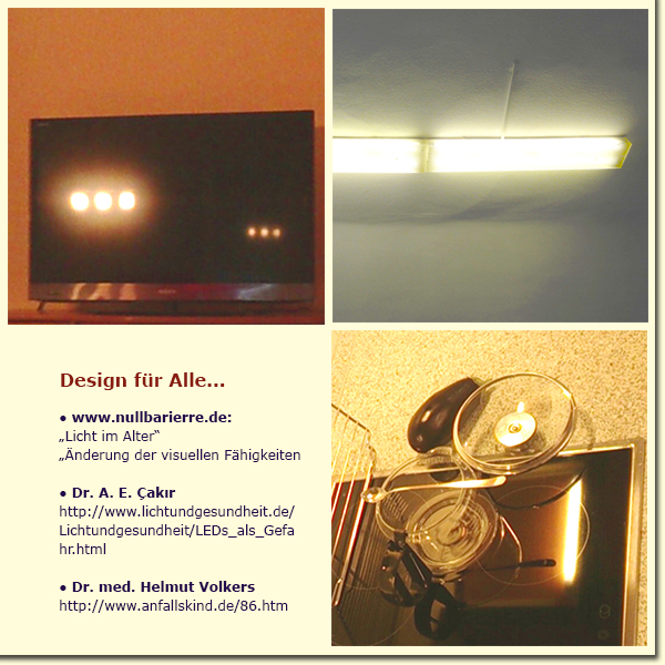 MEHR Licht oder ZU VIEL Licht im Wohnraum? eine ergonomische beleuchtung die Blendung und Reflexionen vermeidet ist auch zuhause wichtig!